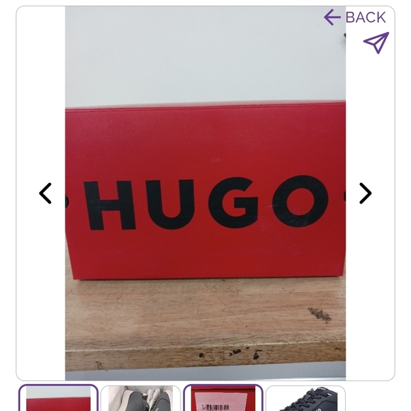 Hugo Boss Dark Blue Sneakers - Picture 4 of 4